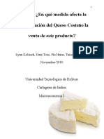 Investigación Queso Costeño