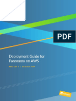 Panorama On Aws Deployment Guide