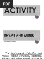 Lesson 2 Rhyme and Meter-Creative Writing