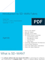 1 Introduction To SDWAN Fabric