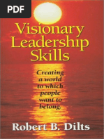 Visionary Leadership Skills Robert Dilts Meta Publications 1996 PDF