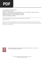 (The American Mathematical Monthly) John Horvath - An Introduction To Distributions. 77-Mathematical Association of America (1970)