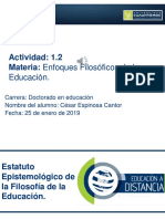 César Espinosa Cantor - Actividad 2.1 Epistemología