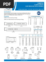 Submittal Sheet Hub Spigot Cast Iron Soil Pipe 0fcd3f0c