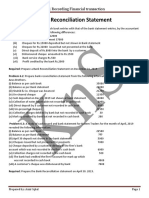 FA1 Bank Reconciliation