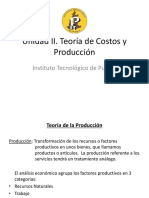 Unidad 2 Teoria de Costos y Producción