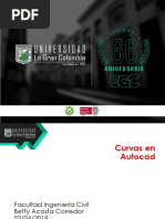 Curvas en Autocad