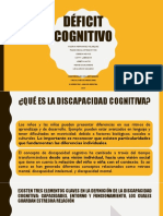 Deficit Cognitivo