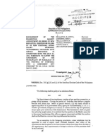 Prohibition For Appointment