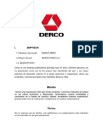 Avance - Taller - Final Derco