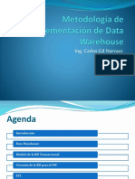 Metodología de Implementación de Data Warehouse