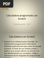 Calculadora Con Scratch - PPSX