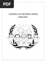 Ii Modelo de Naciones Unidas Munland