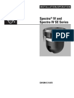 Pelco Spectra IV Series Dome Drive Manual