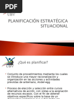 Planificacion Estratégica Situacional