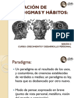 Formacion de Paradigmas y Habitos