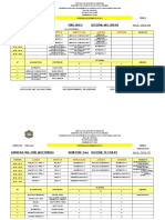 HoRARIOS 2019-2