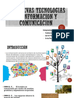 Las Nuevas Tecnologias de Informacion y Comunicacion