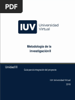 GUIA PARA LA INTEGRACÓN DEL PROYECTO Metodología II-2