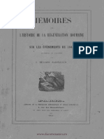 Mémoires Sur L'histoire de La Régénération Roumaine Ou Sur Les Événements de 1848 Accomplis en Valachie PDF