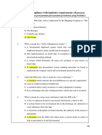 Monitor Compliance With Legislative Requirements