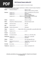 2018 Timpani Audition Repertoire List 69dfd7fd63