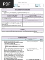 Sample Lesson Plan and Summative Assessment