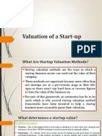 Startup Valuation