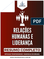 (Resumo) Relações Humanas e Liderança - Engemarinha