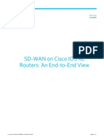 SD-WAN On Cisco IOS XE Routers