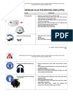 Lampiran Standar Atau Spesifikasi APD