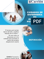 Cuidados de Enfermería en Pacientes Postmorten