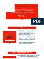 Modelo Integrado de Planeación y Gestión - Mipg