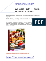 Dieta Low Carb PDF