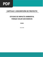 Capitulo 1 Descripción de Proyecto San Marcos PDF