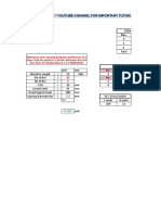 Reinforcement Calculation