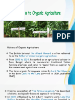 Introduction To Organic Agriculture Lecture