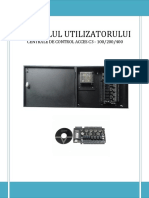 Manual Centrale de Control Acces