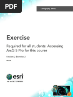 Section1Exercise2 AccessingArcGISForThisCourse PDF