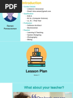 Lesson Planning