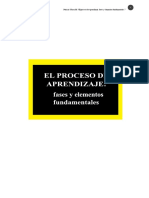 El Proceso de Aprendizaje