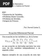 Ecuaciones Diferenciales Parciales 1