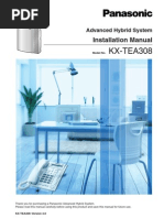 KX-TEA308 Installation Manual