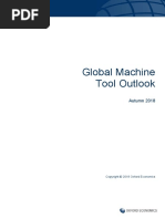 Global Forecast For Machine Tools - OXFORD ECONOMICS (November 2018)