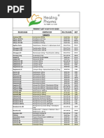 Healing Product List Jan-2020 PDF