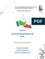 Práctica 3. Acondicionamiento de Aire