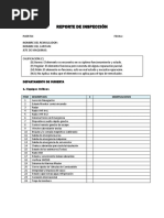 Inspection Report - Reporte de Inspección (Atlas Marine Group)