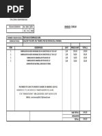 Presupuesto Conectores Winche Sur