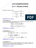 Exercices Alcools-Thiols