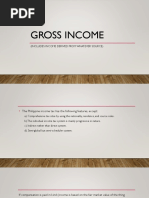 Gross Income